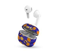 T'nB - Auriculares Bluetooth inalámbricos, colección exclusiva, auriculares Bluetooth 5.3 con micrófono integrado, 15 horas de lectura, control táctil, auricular semiintraaural - Modelo Lemon