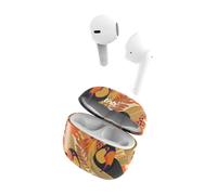 TNB Auriculares inalambricos coleccion TOUCAN - yellow and orange