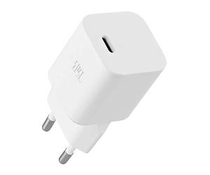 Tnb cargador gan 30w usb-c + usb-a power delivery mains charger - whit
