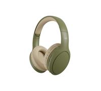 T'nB Tonality, Auriculares inalámbricos Plegables con reducción de Ruido pasivo, con conexión Bluetooth, Sonido estéreo con micrófono Incorporado, duración de hasta 30 Horas - Verde