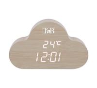 T'nB CLOCKCLWD despertador Reloj despertador digital Madera