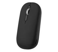 Ratón T'nB MWCOLORBK3 Bluetooth USB 2 Botones Negro Ultrafino Ambidiestro