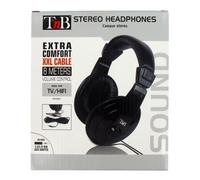 T'nB - CSHOME1 auricular y casco Auriculares Alámbrico Diadema Negro