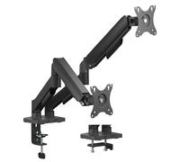 T'nb - doble brazo de pantalla con articulación mecánica de 360°, a