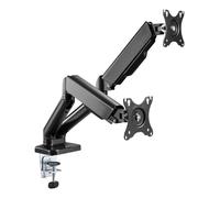 Tnb ergo line tnb - soporte articulado doble brazo para monitor - negr