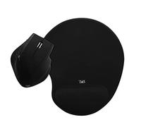 T'nB Ergonomic - Pack de ratón inalámbrico con Alfombrilla de ratón, Color Negro