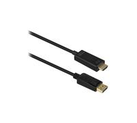 T''nB - HDMIDP2 adaptador de cable de vídeo 2 m DisplayPort HDMI tipo A (Estándar) Negro