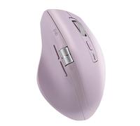 T'nB - Ratón inalámbrico recargable, rueda desenganchada ultra rápida, doble rueda y botones de acceso directo, conexión Bluetooth o USB-A, larga duración - rosa
