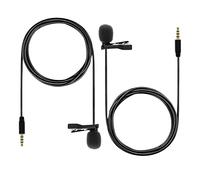 Tnb INLAPMICDB Paquete de 2 Micrófonos de Corbata, Negro