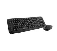 Teclado mecánico inalámbrico T'nB KBSCFIRSTES QWERTY completo con ratón óptico 1000 DPI Negro