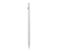 T'nB - Lápiz activo recargable para iPad, punta fina de alta precisión, detección de inclinación ajustable, batería de larga duración, carga USB C, agarre ergonómico, color blanco