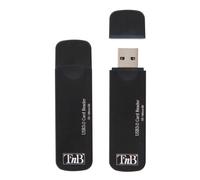 TNB Lector de Tarjeta de memoria POCKET READER USB3 - USB 3.0 memory card readerCompatibility: SDHC, micro SD, T-flash - Connectivity: USB3.0 - Black colour