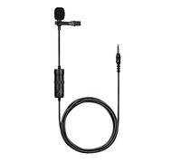 T'nB Micrófono de Lazo omnidireccional | Micrófono de lazo negro con captura de 360°, clip de fijación y cable de 6 m, ideal para videos, Vlogs y Streaming