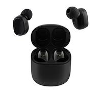 T'nB - Auriculares Bluetooth inalámbricos, reducción de ruido pasiva de hasta 24 horas de escucha, intraural con control táctil, indicador de carga, micrófono integrado, deportivo- negro