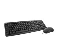 T'Nb PackRatón y Teclado -Conectividad con Cable y QWERTY Portugués.