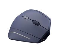 T'nB - Ratón Ergonómico Vertical Inalámbrico Recargable, Inclinación de 53° para Reducir el Dolor de Muñeca, Conexión Bluetooth y USB-A, Botones Anterior/Siguiente, Comodidad Ideal - Azul