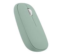 T'nB - Ratón iClick Color Dual Connect, 2 en 1, Bluetooth y dongle inalámbrico USB-A, elegante y ultrafino, conexión Plug & Play, espera automática, color verde