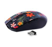 T'nB - Ratón inalámbrico de diseño, doble modo Bluetooth y USB-A, recargable de alta autonomía, silencioso, precisión de 1600 DPI, 6 botones, compatible con Windows, Linus y MacOS - Modelo Amazonia