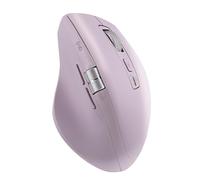 T'nB - Ratón inalámbrico recargable, rueda desenganchada ultra rápida, doble rueda y botones de acceso directo, conexión Bluetooth o USB-A, larga duración - rosa