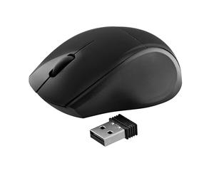 T'nB Ratón Óptico Inalámbrico Negro - Ultra Compacto, Ideal para Portátil PC (MM240B)