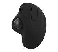 T'nB - Ratón TRACKBALL recargable inalámbrico, Bluetooth con 6 controles, diseño ergonómico, preciso y fluido, color negro
