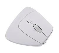 T'nB - Ratón vertical inalámbrico recargable, ultraligero, doble conexión USB-A 2.4GHz y Bluetooth, 6 botones, ajuste DPI, comodidad ergonómica, color negro