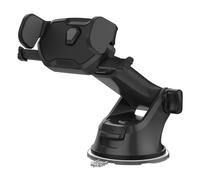 T'nB Soporte móvil coche automático telescópico magnético para tablero o parabrisas Negro