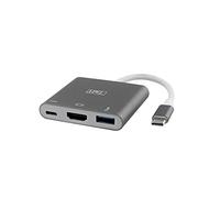 T'nb tchdmi3in1 base para portátil y replicador de puertos blanco