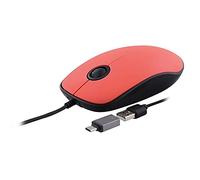 Tnb tnb sunset - ratón con cable usb-a y usb-c - rojo