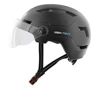 Tnb Urban MOOV - Casco de protección LED Talla L, Color Negro