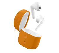 T'nB Zip - Auriculares Bluetooth inalámbricos, semiintraurales | Autonomía 24H, controles táctiles, carcasa compacta y moderna, color naranja