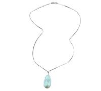 TNBCCXN Perlas,Collar Collar de perlas de agua dulce perla irregular cadena de plata 925 collar irregular for mujer collares de perlas for mujer