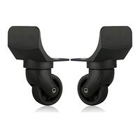 TNBCCXN Ruedas para Maletas，Ruedas Rueda de Repuesto for reparación de Maletas con Mecanismo Giratorio de 360 Grados y silenciador (W195#) (Juego de un par)