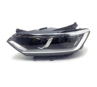 tnbru Faros Full Juego Para Vw Para Passat B8 2014-2020 Faro De Parachoques Delantero Faro Delantero Lámpara LED(Left side)