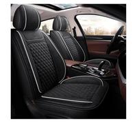 tnbru Funda Asiento Coche Fundas para Asientos De Coche Cinco Plazas Estilo Urbano Ligero, Adecuadas La Mayoría De Los Vehículos Lote Fundas Asientos Coche(Black)