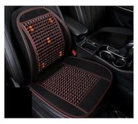 tnbru Lote Fundas Asientos Coche Cojín Coche con Cuentas Madera Tapete Cuadrado Pequeño Cintura Cuatro Estaciones Verano Depende Individual Detalles Producto(Red Wine A 1 Set)