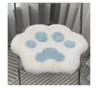 tnbru Lote Fundas Asientos Coche Funda Cojín Asiento Coche con Pata Gato Peluche Bonito Estampado Garra Silla Sofá Pelo Conejo Artificial Interior Mujer(4)
