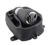tnbru Para ACCORD Para VIII 8 Para MK8 2008-2014 Perilla Palanca Cambios Cuero PU Para Automóvil Piezas Balonmano 5 6 Velocidades Coche Pomo Palanca Cambios(123456R)