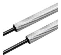 tnbru para Ford para Mustang para S550 6ta generación 2015-2022 Delantero Capó Modificación Puntales De Gas Soporte Elevación Varilla Apoyo Amortiguador Capó Delantero(Silver Carbon Fiber)