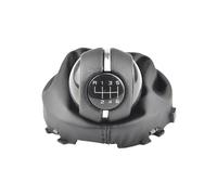 tnbru Para Mini Para Cooper Para F55 F56 F54 F60 Pomo Cambio Marchas Manual Interior Coche 5/6 Velocidades Cubierta Cuero PU Coche Pomo Palanca Cambios(6 Speed)