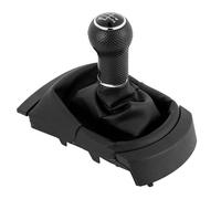 tnbru Para Seat Para Ibiza 2002-2010 Perilla Cambio Marchas De 5/6 Velocidades Con Estilo Coche Maletero De Cuero Coche Pomo Palanca Cambios(5 Speed)