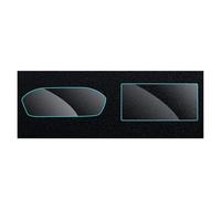 tnbru Película Protectora Navegación Para A4 Para S4 Para A5 S5 2020-2023 Vidrio Templado Pantalla Navegación LCD Película Protectora Instrumento Accesorios Interiores Coche(2 pieces)