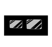 tnbru Película Protectora Navegación Para Leapmotor Para T03 2023 2024 2025 Protector Pantalla Navegación Coche Cristal Control Central Película Protectora GPS Antirrayas(Style 2)