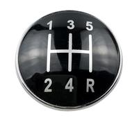 tnbru Pomo De Cambio De Marchas Para Para A3 S3 8L Para A4 S4 B6 B7 Para A6 C6 Para VW Perilla De Palanca Cambios Coche Emblema Tapa Cubierta(12345R)