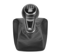 tnbru Pomo De Cambio De Marchas Para SEAT Para IBIZA IV 6J 2009-2017 5/6 Velocidad Perilla De Palanca Cambios Coche Con Cubierta Cuero Bota Polaina(5 speed)