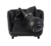 tnbru Pomo De Cambio De Marchas Para SEAT Para IBIZA IV (6J) 2009-2017 Perilla De Cambio MT Repuesto Engranaje Coche 5/6 Velocidades Con Bota Polaina Cuero(5 Speed)