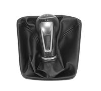 tnbru Pomo De Cambio De Marchas Para SEAT Para IBIZA IV (6J) 2009-2017 Perilla De Palanca Cambios Coche 5/6 Velocidades Con Cubierta Cuero Bota Polaina(5 speed)