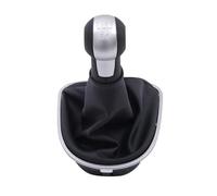 tnbru Pomo De Cambio De Marchas Para Seat Para Leon MK2 1P Para Altea XL Para Toledo MK3 Perilla De Caja Cambios Coche Con Bota Cuero(5 Speed)