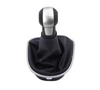 tnbru Pomo De Cambio De Marchas Para Seat Para Leon MK2 1P Para Altea XL Para Toledo MK3 Perilla De Caja Cambios Coche Con Bota Cuero(6 Speed)