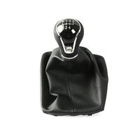 tnbru Pomo De Cambio De Marchas Para Seat Para Leon Para III MK3 5 Puertas 2012-2020 5/6 Perilla Cambio Velocidad LHD Con Palanca Nivel Polaina Accesorios Coche(5 Speed Black)